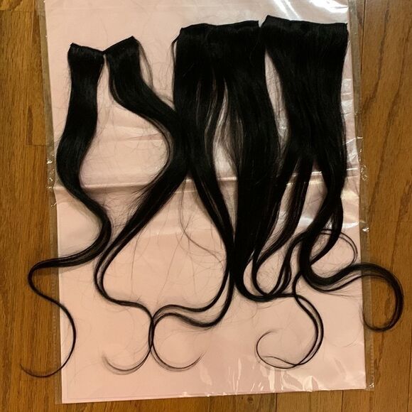 Realways 100% human hair 20” & 120 gram total - black - Picture 2 of 10